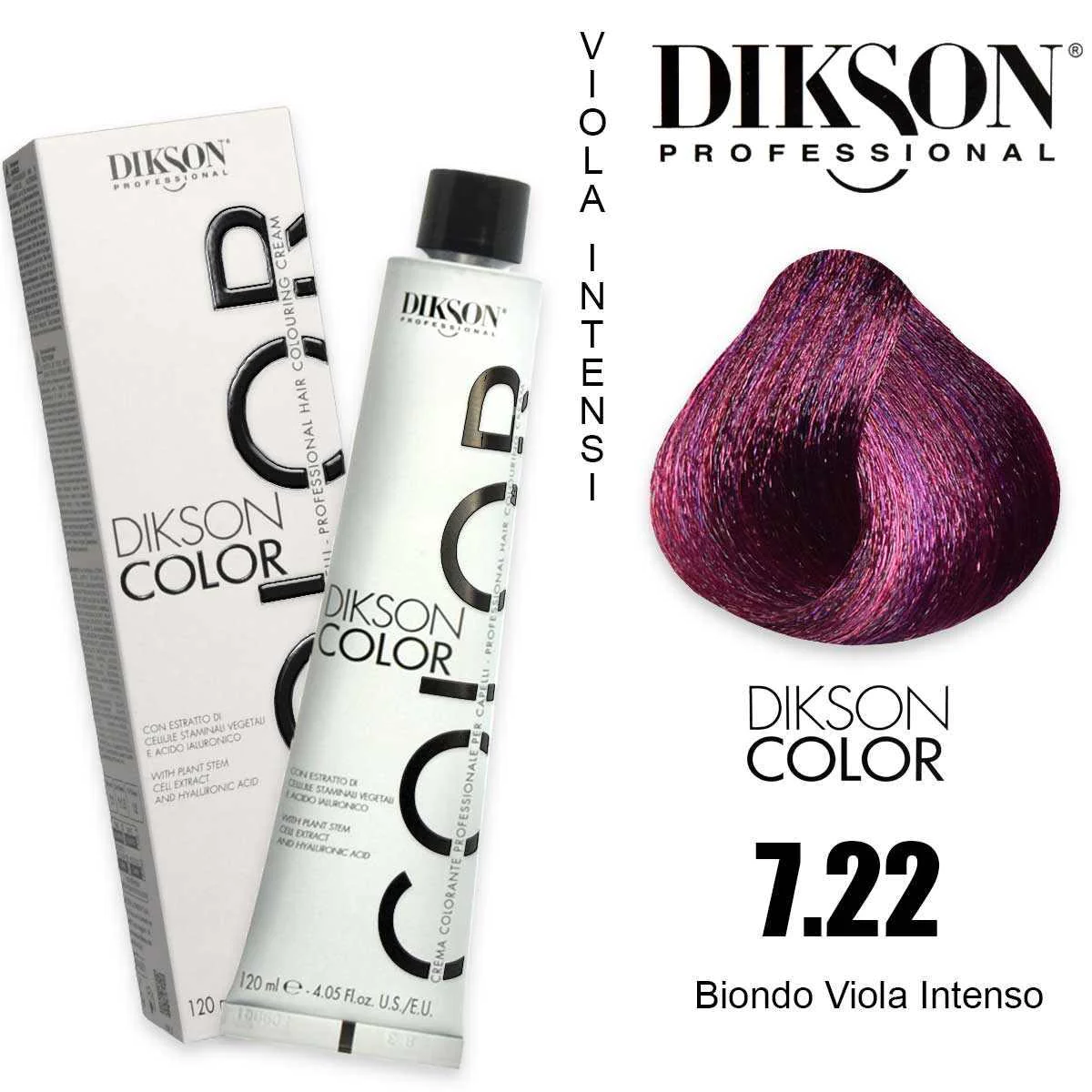 Dikson trajna boja za kosu Duboko Violet series 120 ml - Slika 8