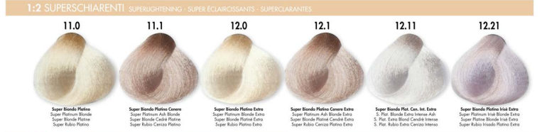 .HS Milano trajna boja za kosu 100 ml / super izbjeljujuće platinaste - Slika 2